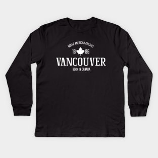 Canada, Vancouver. NAP Kids Long Sleeve T-Shirt